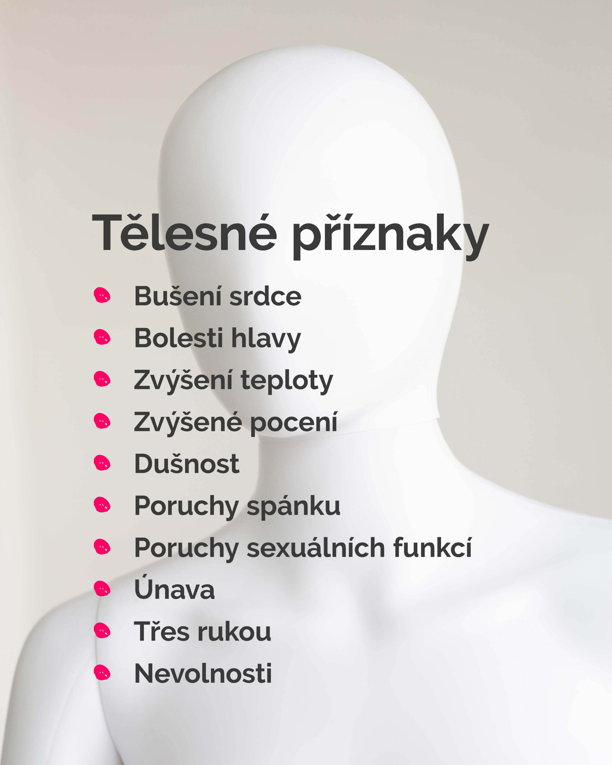 Tělesné příznaky krize