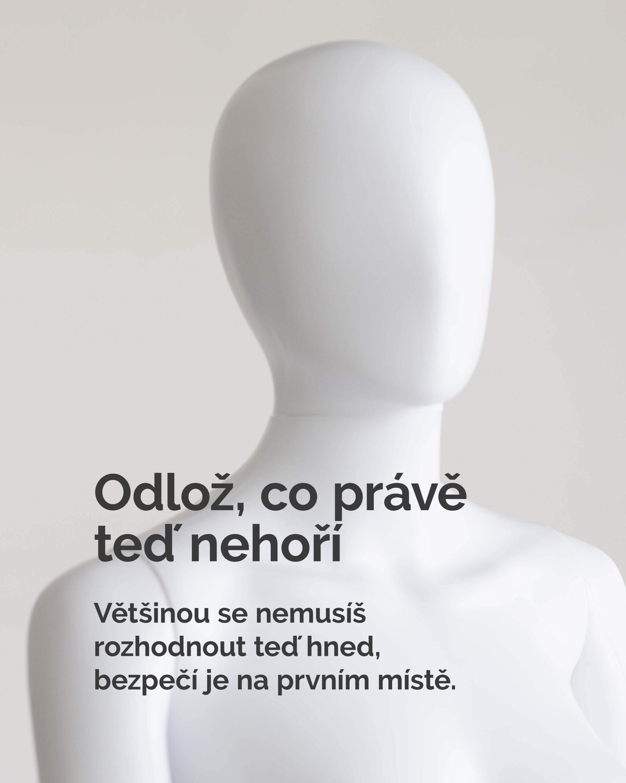 Odlož, co teď nehoří
